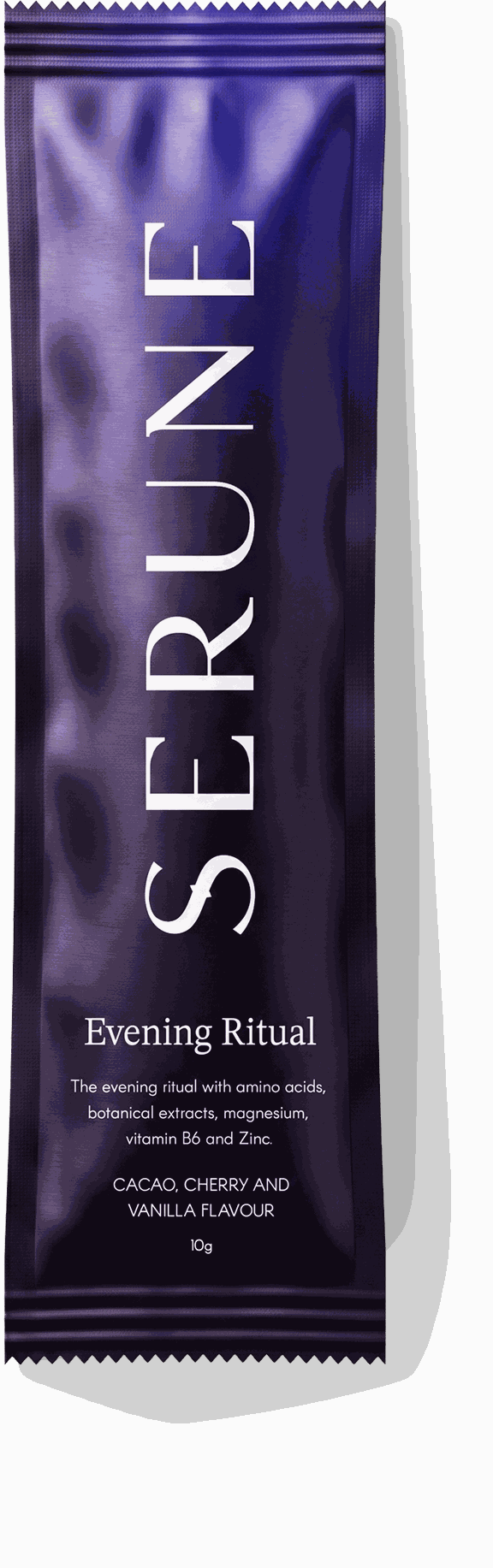 A single Serune Evening Ritual sachet